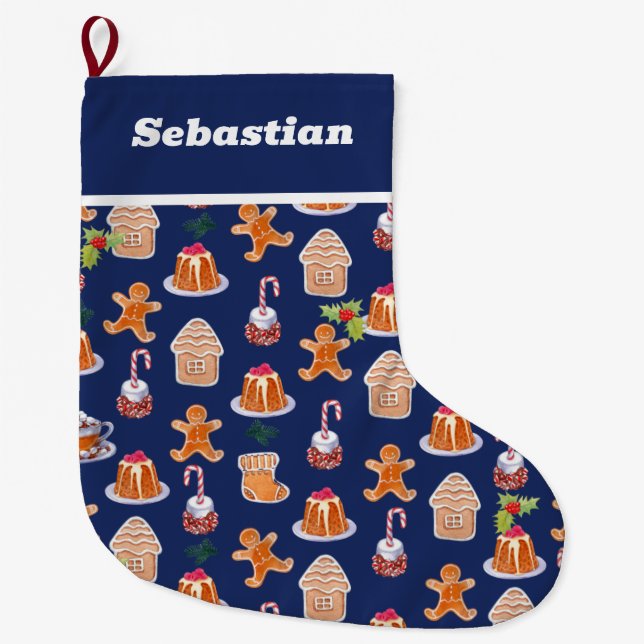 Juldeserter Stor Julstrumpa (Framsidan)