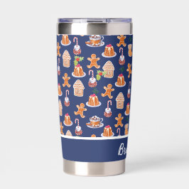 Juldeserter Tumbler-Personlig