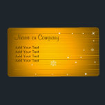 Juldesign - etikett fraktsedel<br><div class="desc">Ursprunglig Anpassade för Snyggt - juletikettdesign.</div>