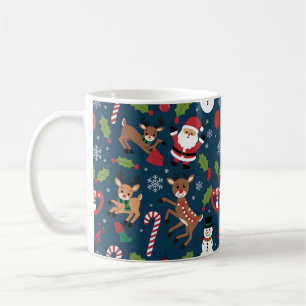 Juldesign i Snöflingor Kaffemugg
