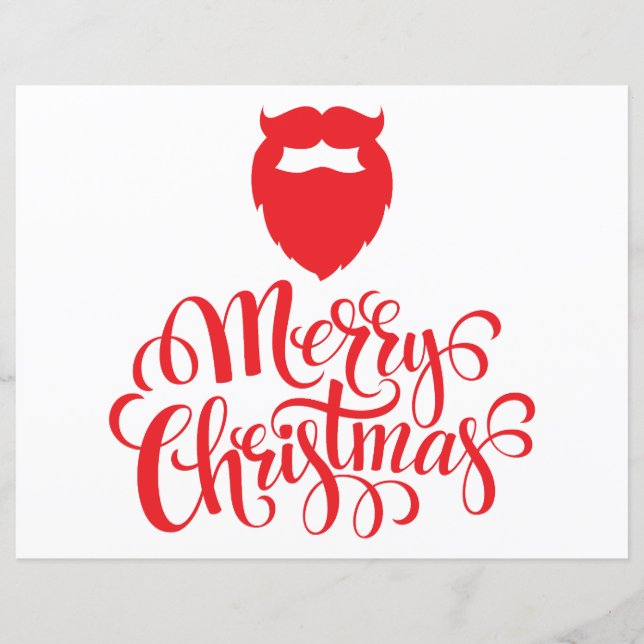 Juldesign, julskägge (Framsida)