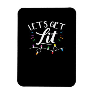 Juldesign - Låt oss få plats Magnet