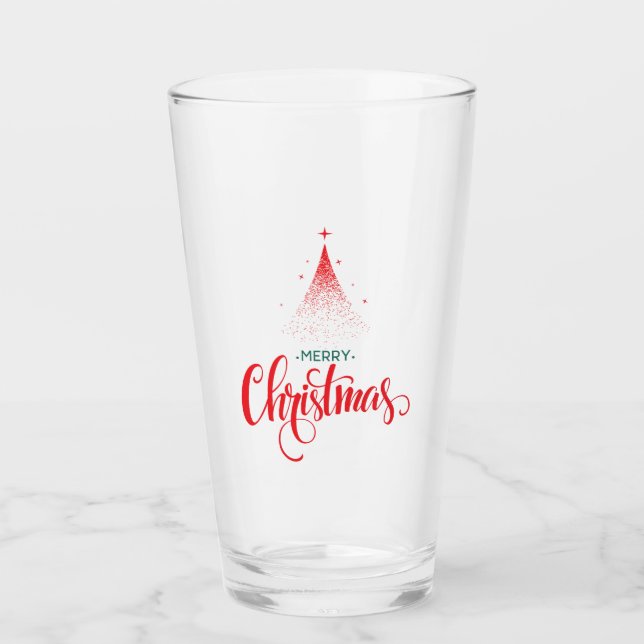 Juldesign med stjärnor glaskopp (Framsida)