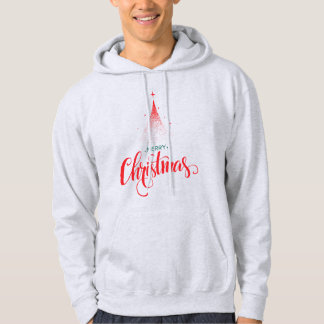 Juldesign med stjärnor hoodie
