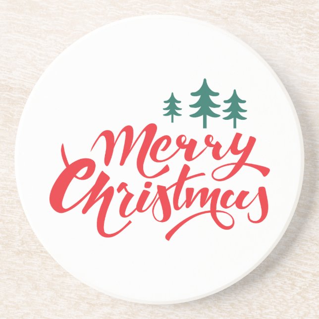 Juldesign med träd underlägg (Framsidan)