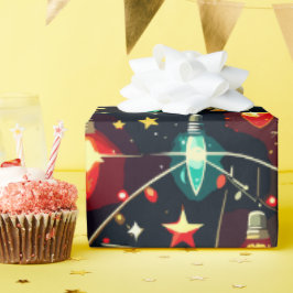 Juldesign Mönster 4 Presentpapper