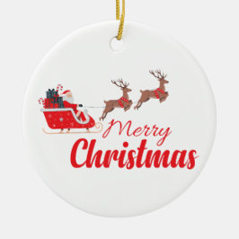 Juldesign och renar julgransprydnad keramik