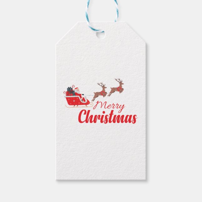 Juldesign och renar presentetikett (Framsidan)