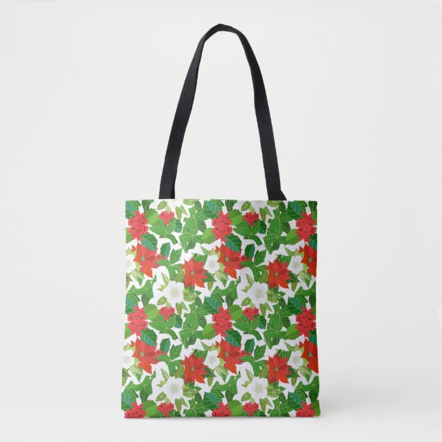 Juldesign på Tote Bag Tygkasse (Framsida)