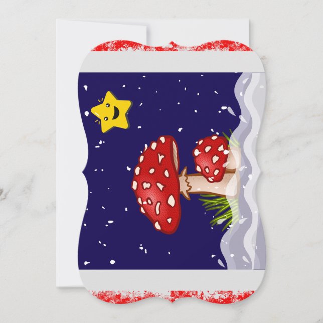 Juldesign svamp  (Framsida)