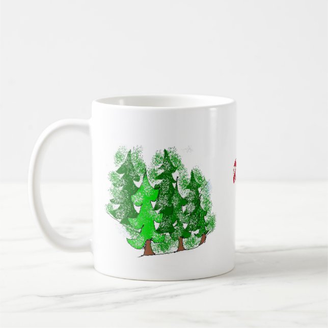 Juldesigner Högtid  Kaffemugg (Vänster)