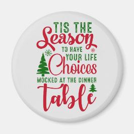 Juldesignsäsongen för val magnet