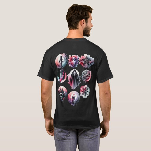 Juldesljus mörk t shirt (Hel baksida)