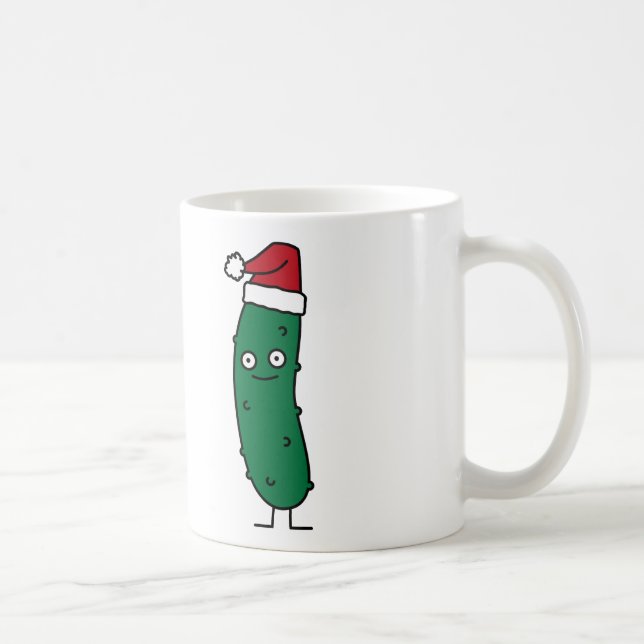 JulDillknipa som ha på sig en Santa hatt Kaffemugg (Höger)