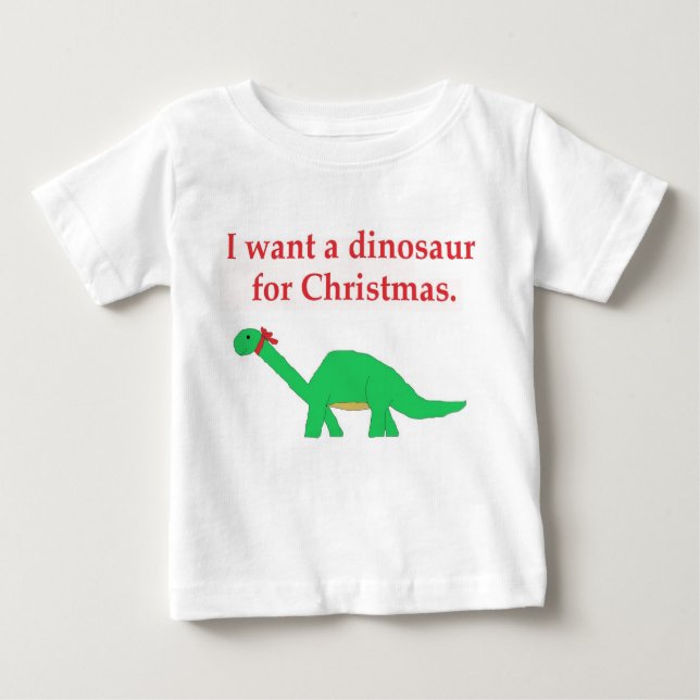 JulDinosaur T-shirt (Framsida)