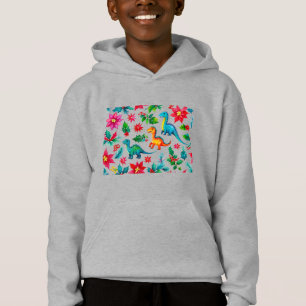 Juldinosaurier och Poinsettias T Shirt