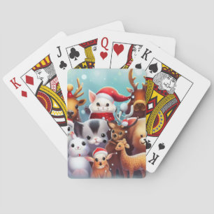 Juldjur (2) casinokort