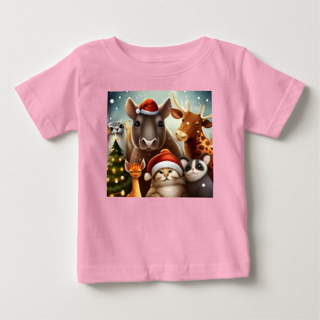 Juldjur 6 t shirt (Framsida)
