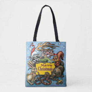 Juldjur - Tote Bag Tygkasse