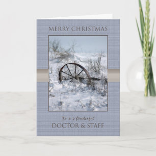 Juldoktorn och bemannar helgkort