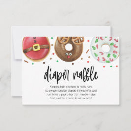 JulDonut Blöja Lotteri Kort