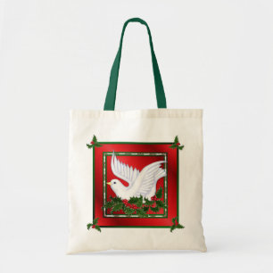 Juldove & Holly Tygkasse