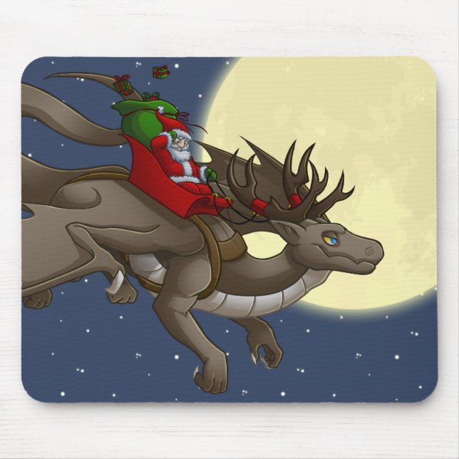 Juldrake Mousepad Musmatta (Framsidan)