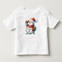 Juldräkt Snögubbe Baby Bodykostym T Shirt