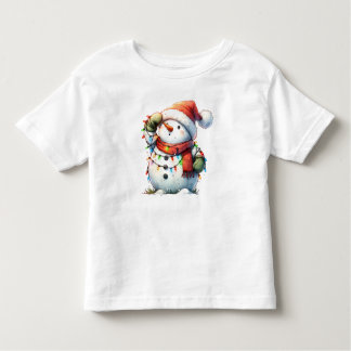 Juldräkt Snögubbe Baby Bodykostym T Shirt