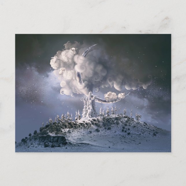 Juldröm Helg Vykort (Framsida)