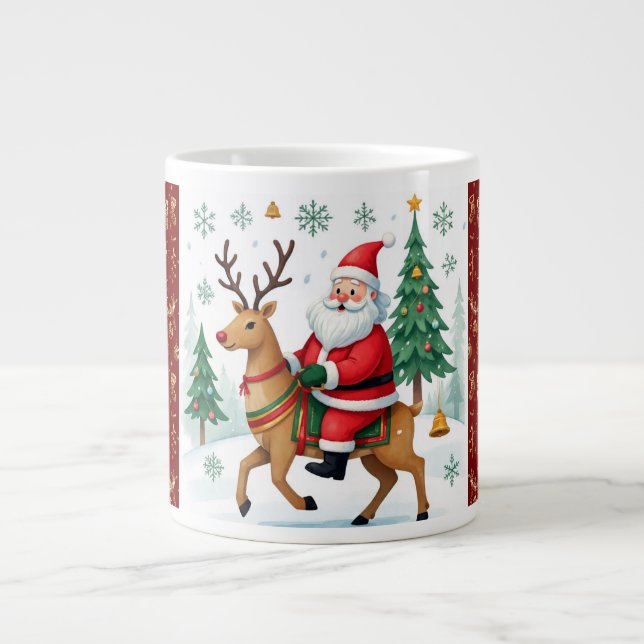 Juldrömmar, God jul Giant Coffee Mugg Jumbo Mugg (Framsidan)