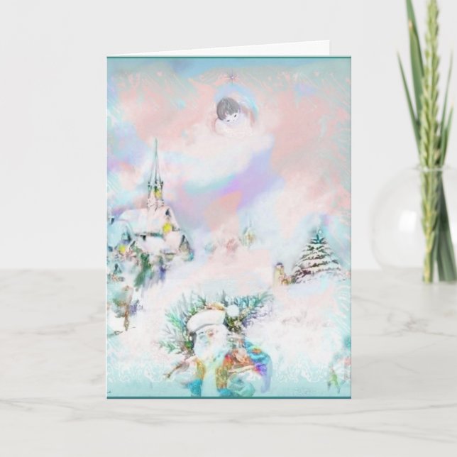 Juldrömmar Helgkort (Framsida)