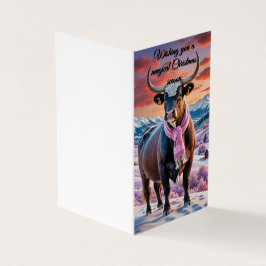 Juldrömmar i ett Whimsical Wonderland Kort