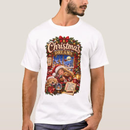 Juldrömmar – mysig magisk julafton t shirt