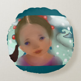 Juldrömmar Rund Kudde