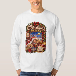 Juldrömmar – Vintage Mysig Julmagie T Shirt