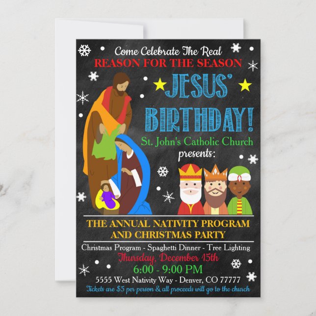 Juldrömsinbjudan Inbjudningar (Framsida)