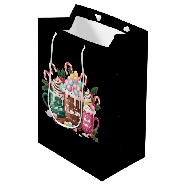 Juldrycker Rosa Coquette Gingerbread-kaffe  (Framsidan Vinklad)