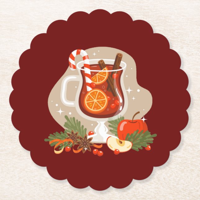 Juldrycker Underlägg Papper (Framsida)