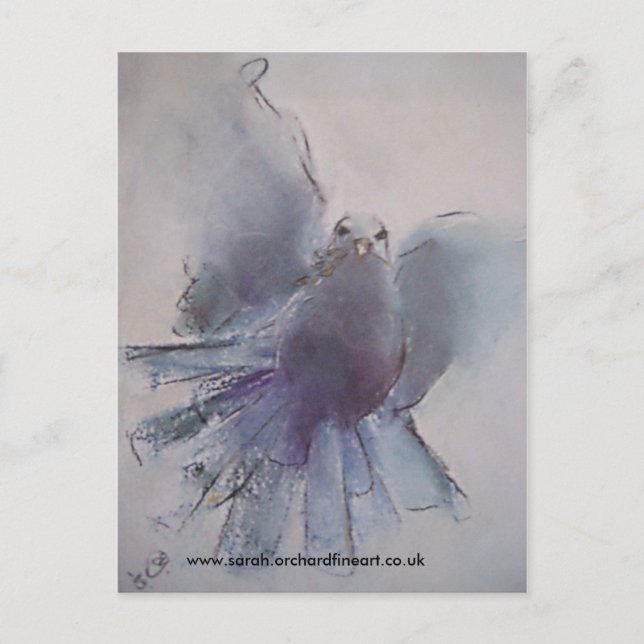 Julduva - 2010 helg vykort (Framsida)