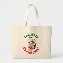 Julekorre med Antlers Ljus Tote Bag Jumbo Tygkasse