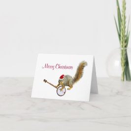 Julekorre med Banjo Helgkort