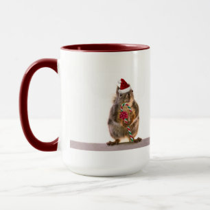 Julekorre med candy cane mugg