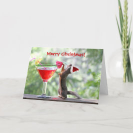 Julekorren Dricker en Cocktail Helgkort