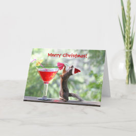 Julekorren Dricker en Cocktail Helgkort