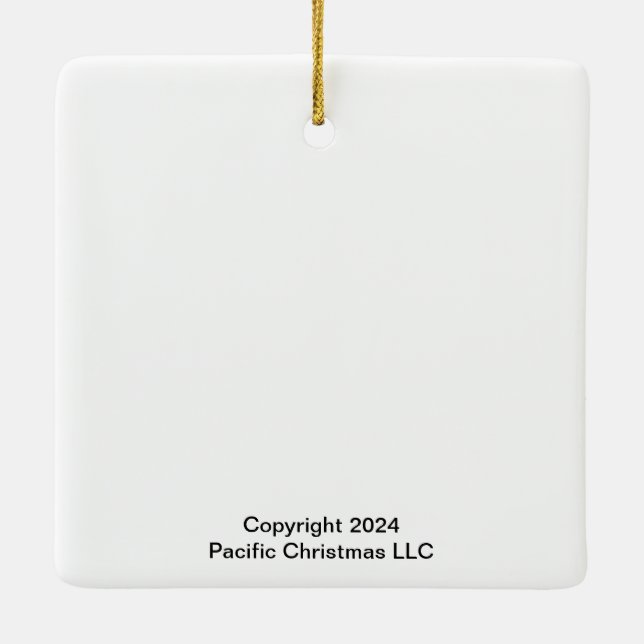 Julekorren Fairy Ornament (Baksida)