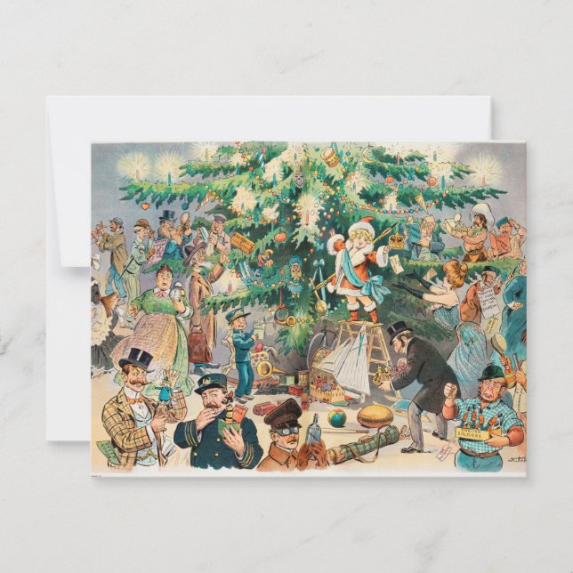 Julen 1902 kort (Framsida)