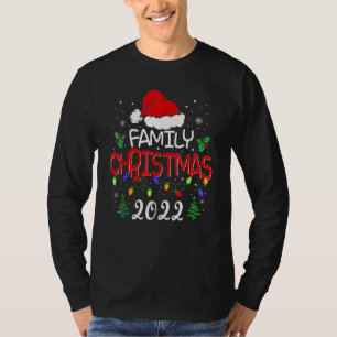 Julen 2022 Familj Matchande Tomte Alv Grupp 3 T Shirt