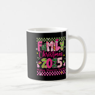 Julen 2025 Matchande Klänning Familj Tomte  Kaffemugg