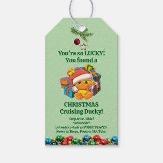 Julen Anka-Märkre Presentetikett